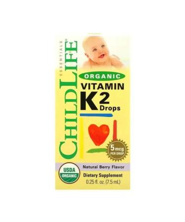 ChildLife Vitamin K2 in drops 5 g 7.5 ml