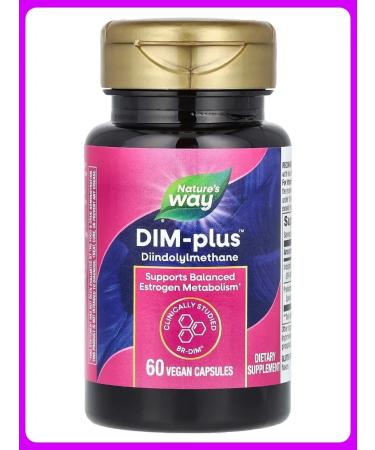 Nature's Way DIM-PLUS additive with Diindolilmetan 60 vegan capsules