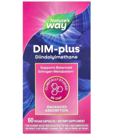 Nature's Way DIM-PLUS additive with Diindolilmetan 60 vegan capsules - Buy Online on GoSupps.com