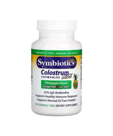 Symbiotics Colostrum Plus 120 chewing tablets