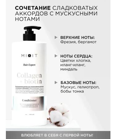 Balm-sailor Mixit Collagen & Biotin 1l - Buy Online on GoSupps.com