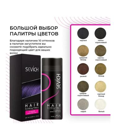 Sevich Thickener for hair for volume masking - Buy Online on GoSupps.com