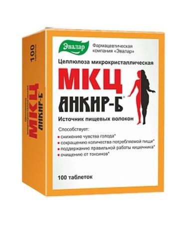 Evalar MCC Ankir-B 100 pcs. Tablets weighing 503 mg - Buy Online on GoSupps.com