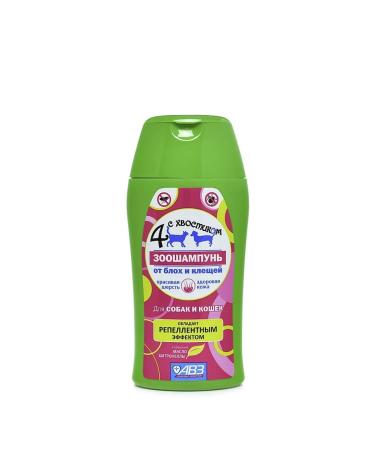 AVZ Zooshampun four with a ponytail for cats and dogs 180 ml