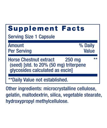 Life extension Horse chestnut extract in capsules Venoton - Buy Online on GoSupps.com