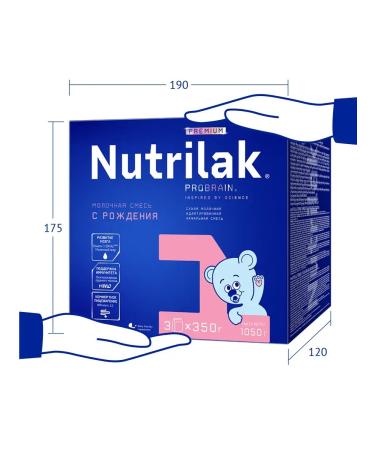 Milk mixture of Nutrilak Premium 1 from birth 1050g - Buy Online on GoSupps.com