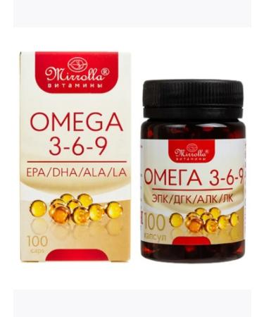 Health from nature Omega 3-6-9 Mirolla caps x100pcs