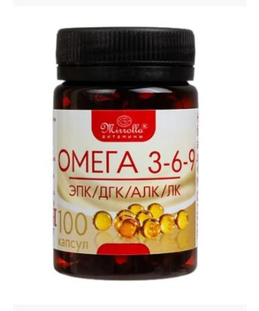 Health from nature Omega 3-6-9 Mirolla caps x100pcs - Buy Online on GoSupps.com