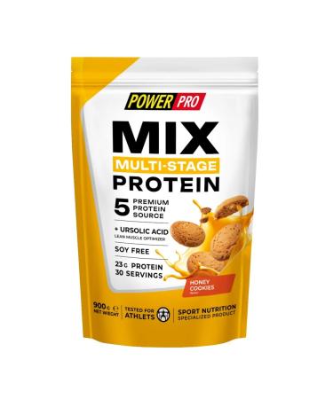 POWER PRO Complex serum protein with collagen MIX 900 grams - Buy Online on GoSupps.com