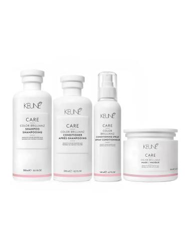 KEUNE Set for dyed hair bright color color brillianz