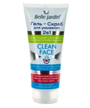 Belle Jardin Clean Face 2V1 200 ml gel