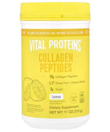Vital Proteins Collagen lemon 313 grams - Buy Online on GoSupps.com