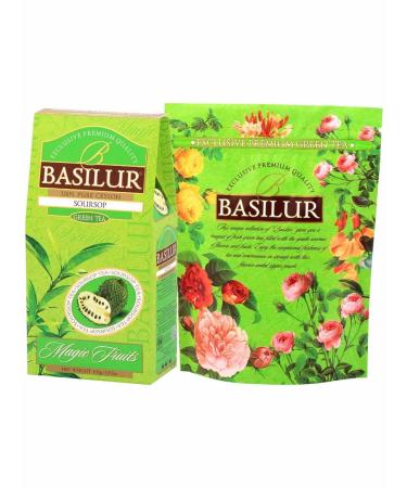 Basilur Green Leaf Gift Sausep Tea - Buy Online on GoSupps.com