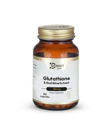 debavit Glutathione & Red Wine Extract Antioxidant - Buy Online on GoSupps.com