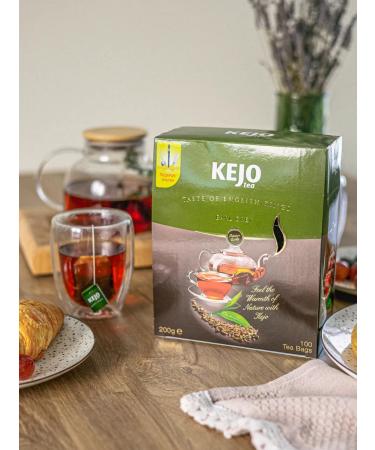 KEJOTEA Tea in bags 100 pcs black - Buy Online on GoSupps.com