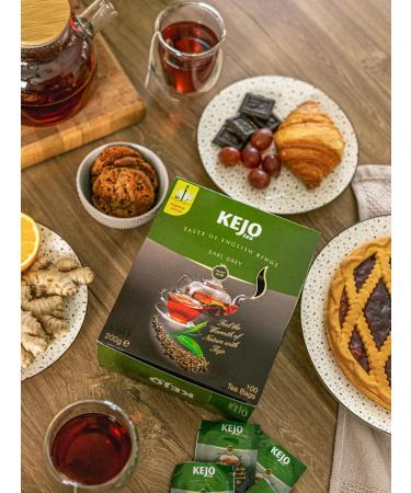 KEJOTEA Tea in bags 100 pcs black - Buy Online on GoSupps.com