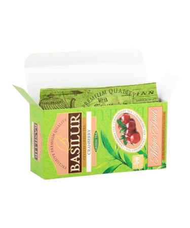 Basilur Tea in bags green cranberries - Buy Online on GoSupps.com