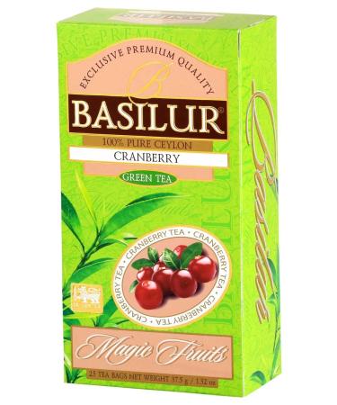 Basilur Tea in bags green cranberries - Buy Online on GoSupps.com