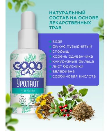 GOOD CAT Drops for the prevention of ICD Urollite 50ml - Buy Online on GoSupps.com