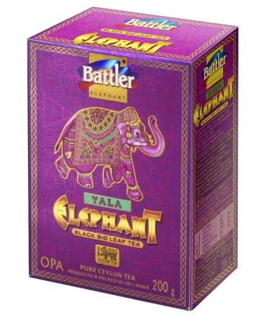 Battler Tea Buttler Ceylon black (OPA) Yala Elephant 200 gr. KR LST