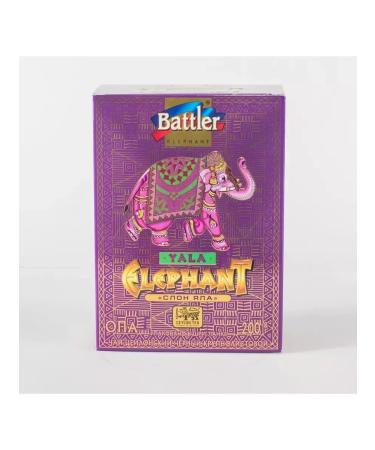 Battler Tea Buttler Ceylon black (OPA) Yala Elephant 200 gr. KR LST - Buy Online on GoSupps.com