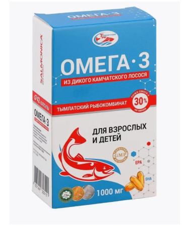 Home medicine cabinet Omega-3 from wild kamchaty salmon d OZ and children 42pcs 1UP - Buy Online on GoSupps.com