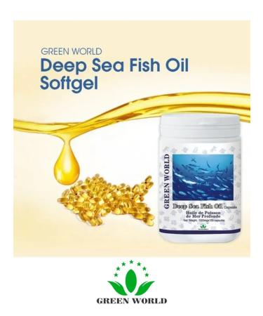 Green World Fish oil in capsules to adults natural - Buy Online on GoSupps.com