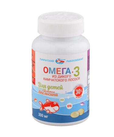 Home medicine cabinet Omega-3 from wild kamchat salmon caps d for children (orange) 250pcs - Buy Online on GoSupps.com