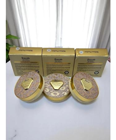 LuNa Cosmetics Facial powder 3V1 with mirror Milion Pauline Dazzle 02 - Buy Online on GoSupps.com