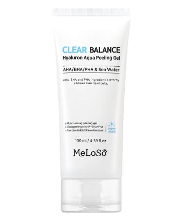 Dr MeLoSo Facial pyling gel with AHA BHA PHA acids and sea water