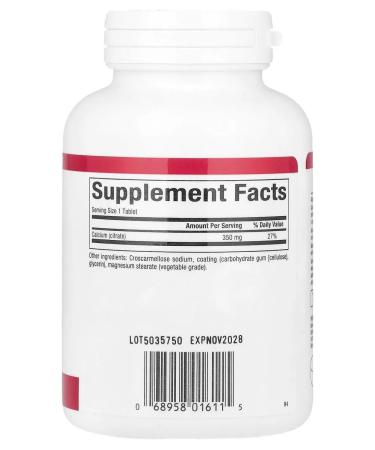 Natural Factors Calcium Citrate 350 mg 90 tablets Calcium Citrate - Buy Online on GoSupps.com