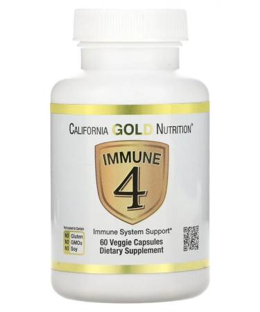 California Gold Nutrition Immune 4 a means to strengthen immunity 60 capsules