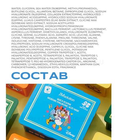 JMSolution Faces Quick Routine Hyaluronic Acid Mask Disney - Buy Online on GoSupps.com