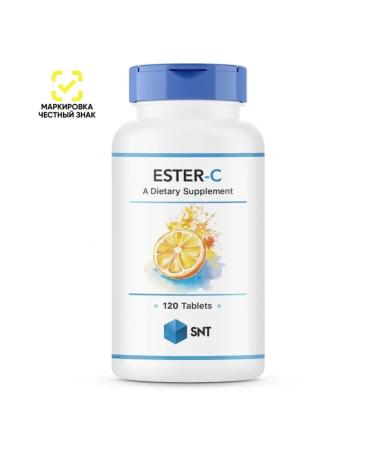 SNT Vitamin C for immunity Ester-C 120 tablets - Buy Online on GoSupps.com