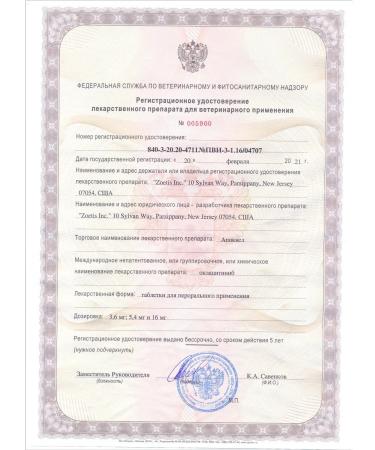 Zoetis Apokevel 3.6 mg dermatological tablets for dogs No. 100 - Buy Online on GoSupps.com