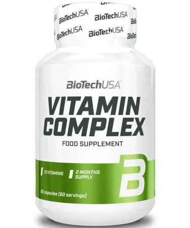 BioTechUSA Vitamin Complex 60 Vitamin Complex Caps - Buy Online on GoSupps.com