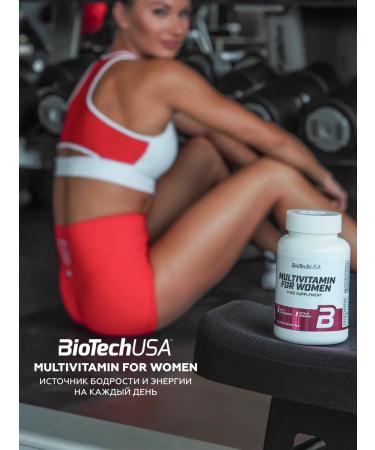 BioTechUSA Vitamins for women complex 60 tab - Buy Online on GoSupps.com