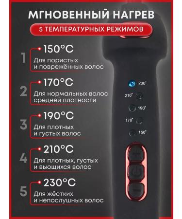 CRONIER CR953 Curling iron for Afrokudray curls Styler curl 9 mm - Buy Online on GoSupps.com