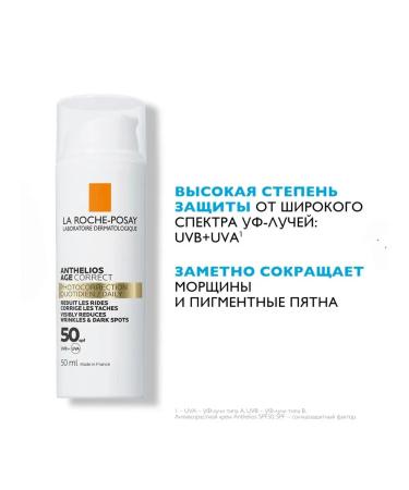 LA Roche-Posay Anthelios Age Correct SPF50 SUN - Buy Online on GoSupps.com