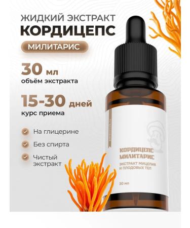 Mr Borovik Extract Cordyceps Militaris 30ml