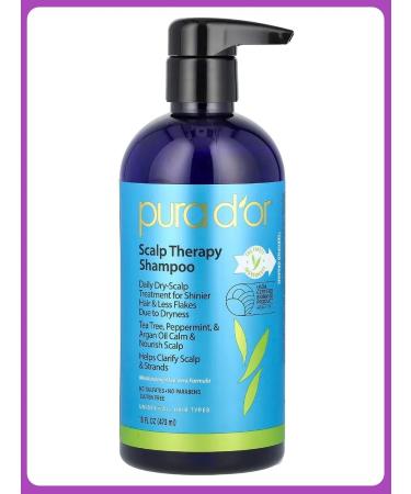 PURA D'OR Scalp -up shampoo 473 ml