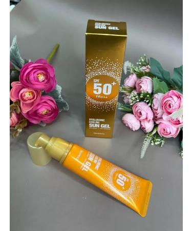 DEOPROCE Zagar cream Hyaluronic Cooling Sun Gel SPF 50+ PA +++ - Buy Online on GoSupps.com