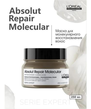 L'Oreal Professionnel ABSOLUT REPAIR MOLECULAR 250 hair restoration mask