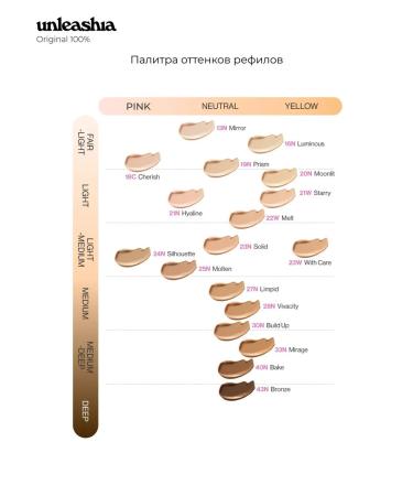 UNLEASHIA Cartridge Refil Kushon Facial Korea 18s - Buy Online on GoSupps.com