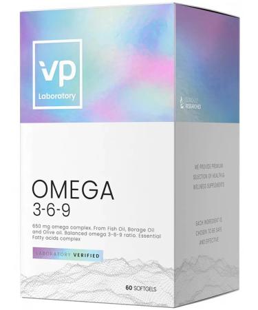 VP Laboratory Omega-3 Omega 3-6-9 60 capsules - Buy Online on GoSupps.com
