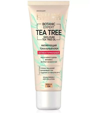 EVELINE Tonal face cream matting Botanic Expert tone 04 - Buy Online on GoSupps.com
