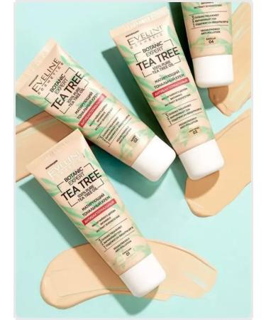 EVELINE Tonal face cream matting Botanic Expert tone 04 - Buy Online on GoSupps.com