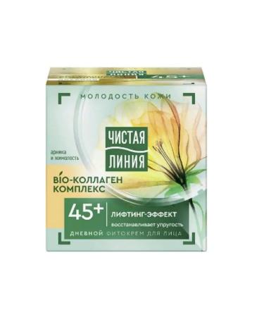 Clean line Facial cream day 45+ arnica-gimming 45 ml 2 pcs - Buy Online on GoSupps.com