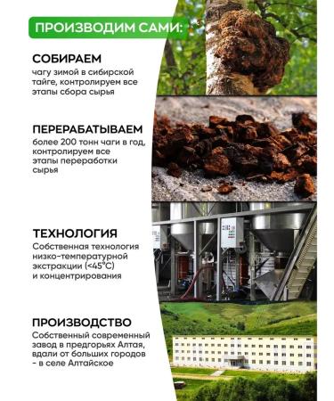 Visterra Chaga extract in capsules 60 pcs - Buy Online on GoSupps.com