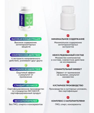 Visterra Antiparasitic complex in natural capsules from worms - Buy Online on GoSupps.com